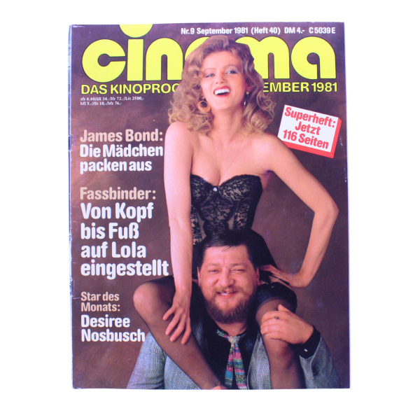 Cinema Magazin Heft 40 1981 Klapperschlange Poster | Hoppla-Stuff